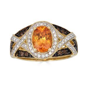ARUSHA by: LeVian Jewelers Orange Citrine Ring